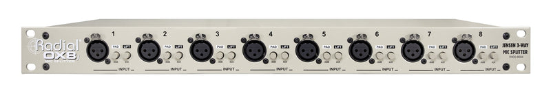 Radial Engineering OX8 8-Channel Mic Splitter