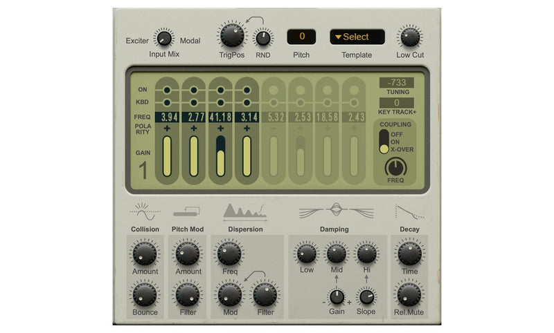 Reason Studios Objekt Modelling Synthesizer Reason Rack Extension