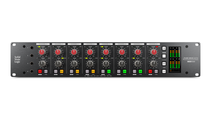 SSL Pure Drive Octo 8-Channel Mic Preamp / USB Interface
