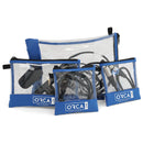 Orca Bags OR-180 Transparent Accessories Pouches (pk.4)