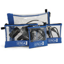 Orca Bags OR-180 Transparent Accessories Pouches (pk.4)