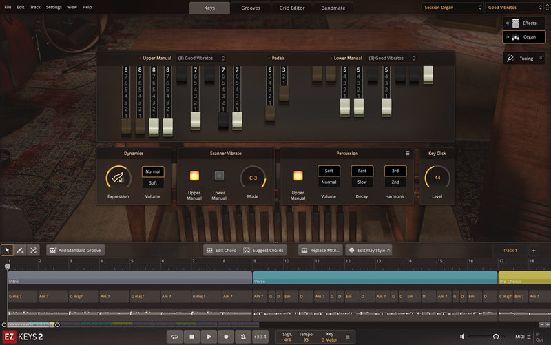 Toontrack EZ Keys Session Organ EKX Expansion