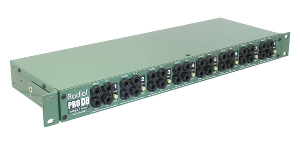 Radial Engineering ProD8 8-Channel Passive Direct Box