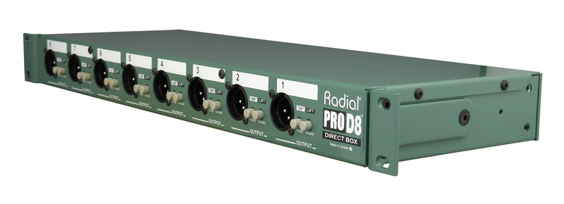 Radial Engineering ProD8 8-Channel Passive Direct Box