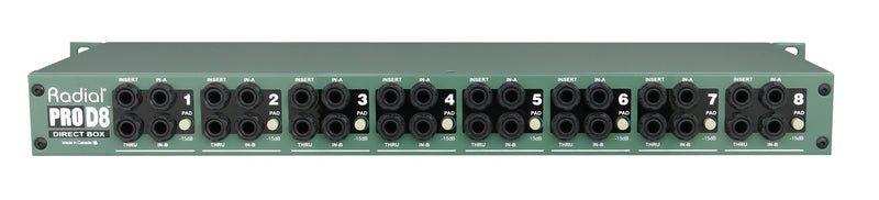 Radial Engineering ProD8 8-Channel Passive Direct Box