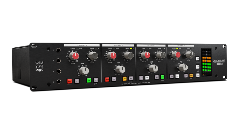 SSL Pure Drive Quad 4-Channel Mic Preamp / USB Interface