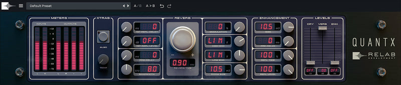 Relab Development QuantX Natural Resonance Reverb Plug-In