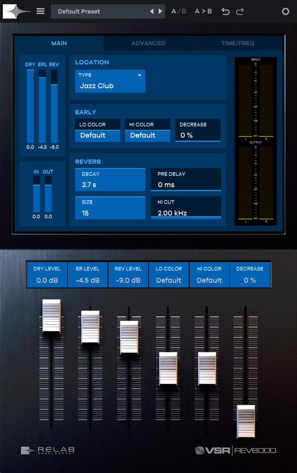 Relab Development Rev6000 Reverb Plug-In