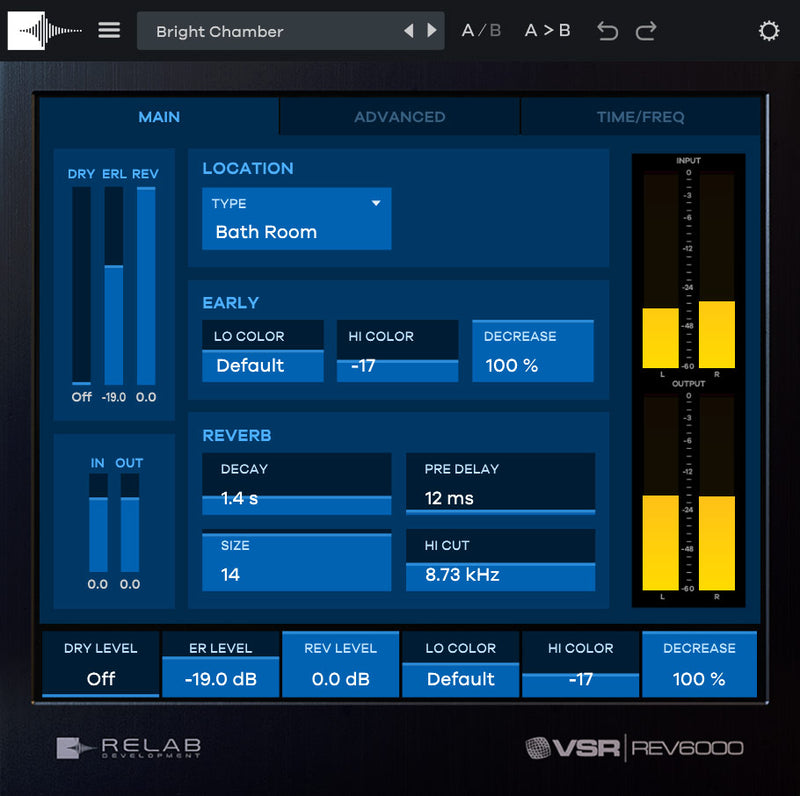 Relab Development Rev6000 Reverb Plug-In