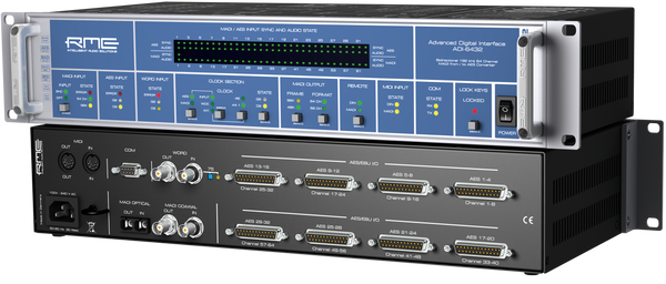 RME ADI-6432 Bidirectional 64-Ch. MADI/AES Converter