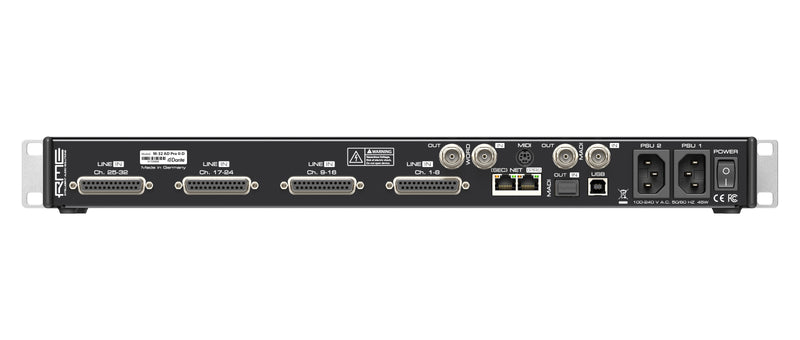 RME M-32 Pro II-D 32-Channel Converter with Dante