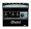 Radial Engineering Presenter Audio Presentation Mixer
