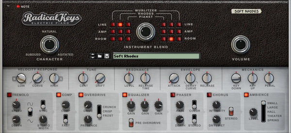 Reason Studios Radical Keys Reason Rack Extension