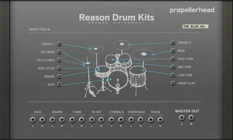 Reason Studios Reason Drum Kits Reason Rack Extension