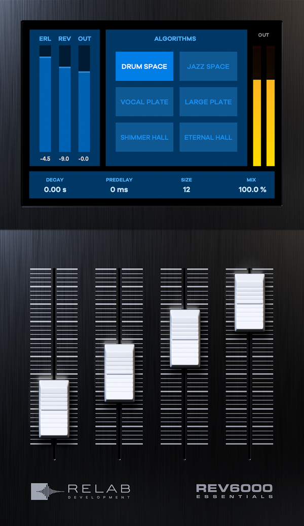 Relab Development Rev6000 Essentials Reverb Plug-In