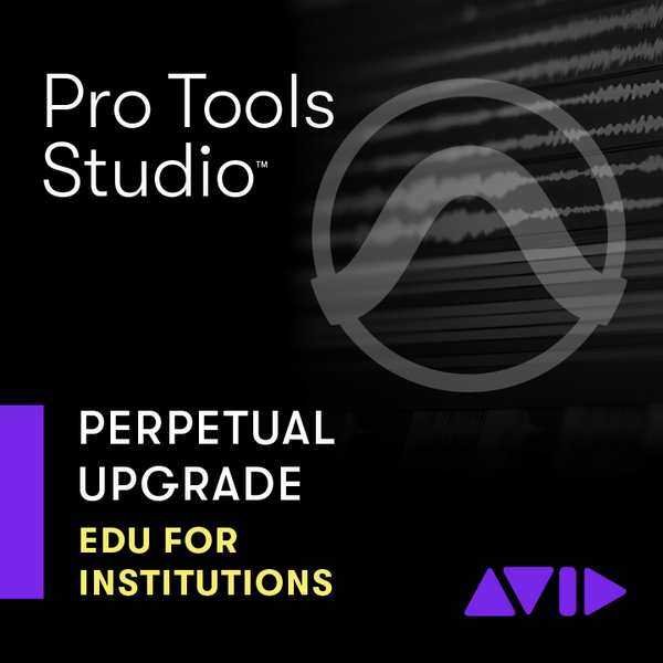Avid Pro Tools Studio - Perpetual EDU Upgrade for Institutions