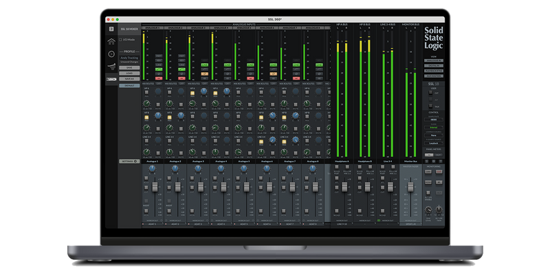 SSL 18 High Performance 26-in / 28-out USB-C Audio Interface