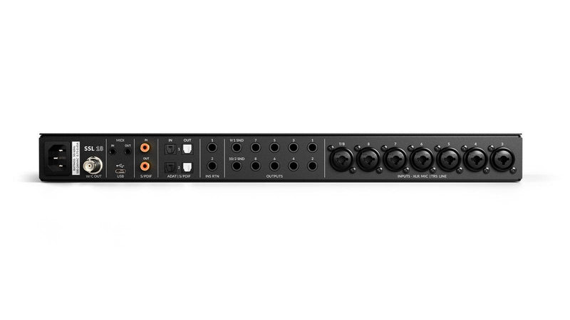 SSL 18 High Performance 26-in / 28-out USB-C Audio Interface