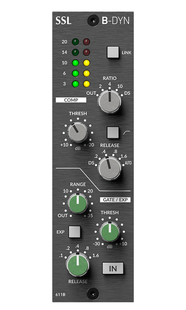 SSL B-Series Dynamics Module for 500 format