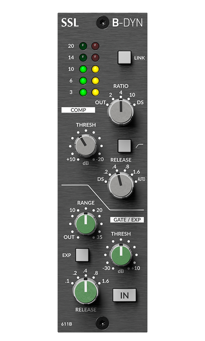 SSL B-Series Dynamics Module for 500 format