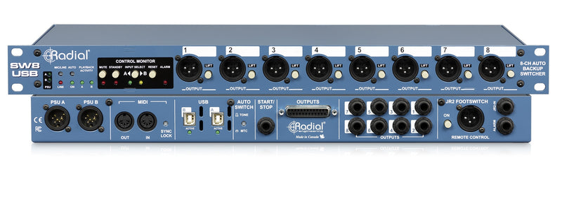 Radial Engineering SW8-USB Auto-Switcher & USB Interface