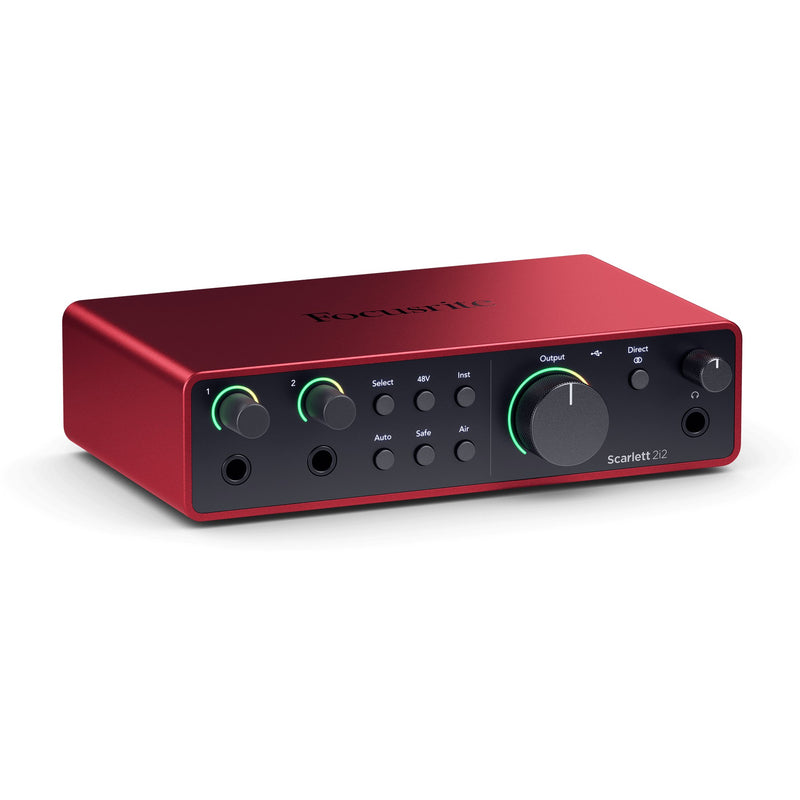 Focusrite Scarlett 2i2 4th Gen USB-C Audio Interface