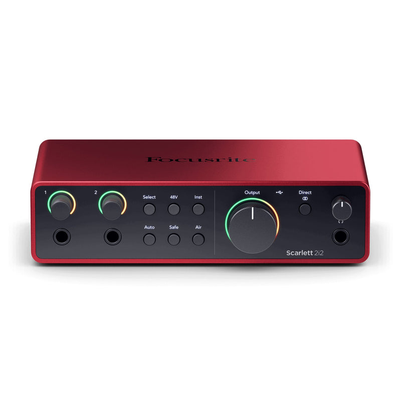 Focusrite Scarlett 2i2 4th Gen USB-C Audio Interface