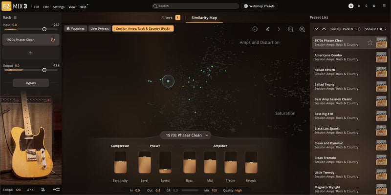 Toontrack Session Amps: Rock & Country EZmix Pack