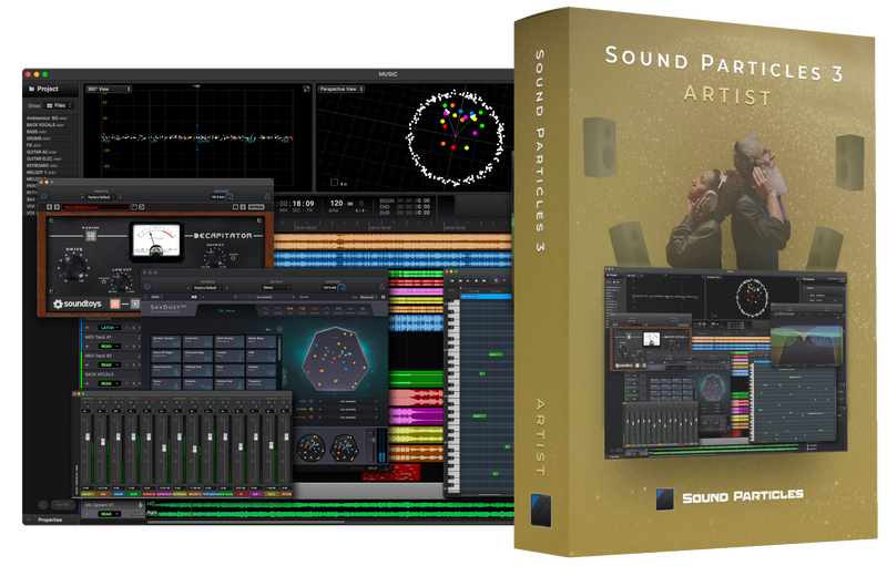 Sound Particles 3 Audio Software - Artist (Perpetual License)