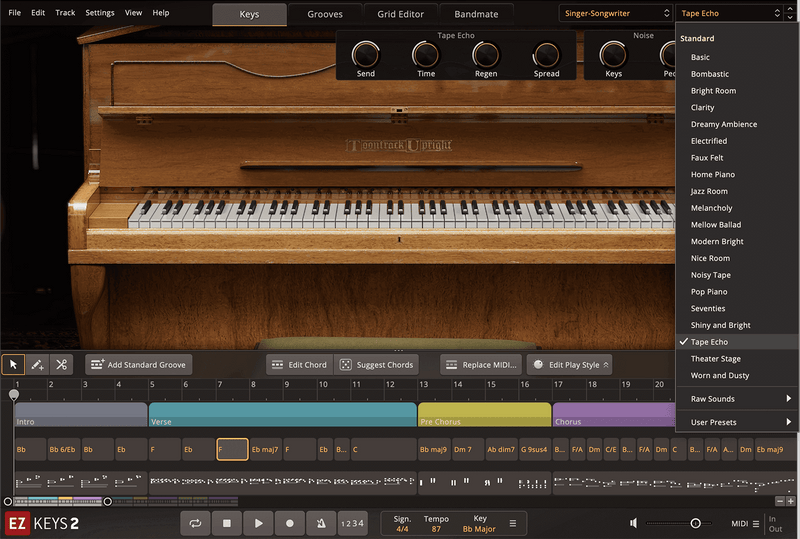 Toontrack EZ Keys Singer-Songwriter EKX Expansion