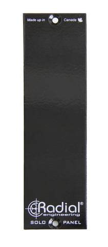 Radial Engineering Solo Single-Slot 500-Series Blank Panel