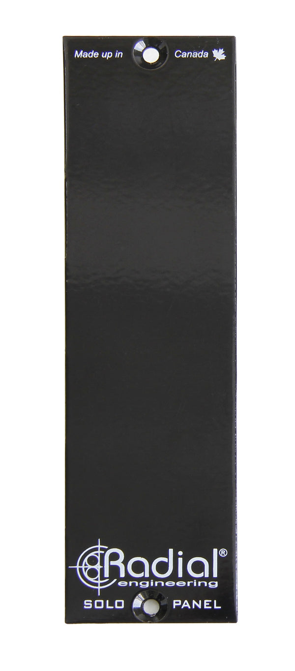 Radial Engineering Solo Single-Slot 500-Series Blank Panel