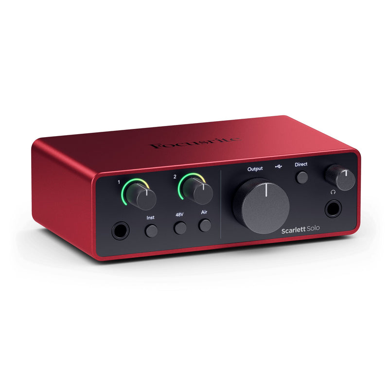 Focusrite Scarlett Solo Studio 4th Gen USB-C Audio Interface