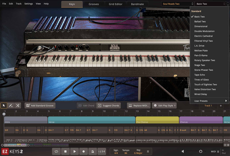 Toontrack EZ Keys Soul Roads EKX Expansion Pack
