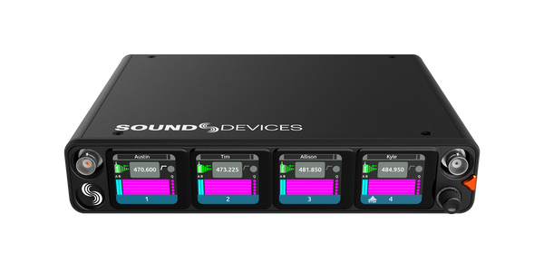 Sound Devices Astral ARX8 4-, 6-, or 8-Channel Portable True-Diversity Wireless Receiver with SpectraBand