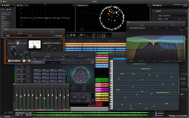 Sound Particles 3 Audio Software - Artist (Perpetual License)
