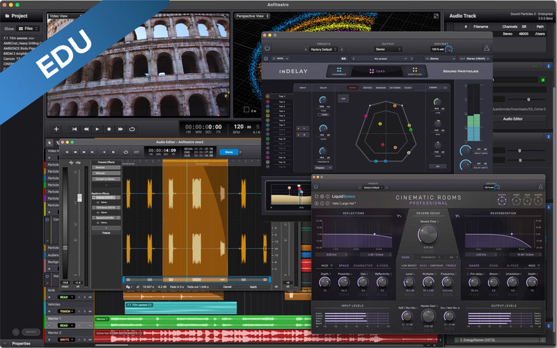 Sound Particles 3 Audio Software - Enterprise - EDU (Perpetual License)
