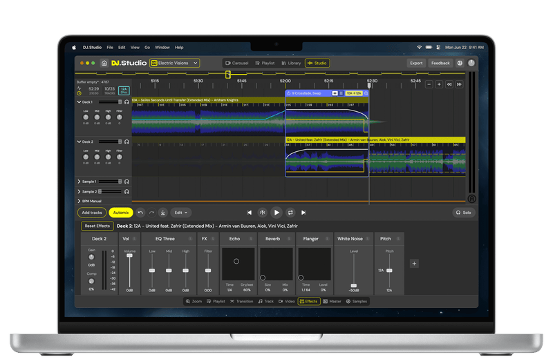 DJ.Studio Pro Edition DAW for DJ Mixing
