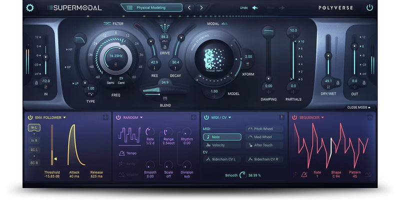 Polyverse Supermodal Filter Plug-In