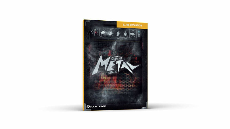 Toontrack Modern Metal Guitars EZmix Pack