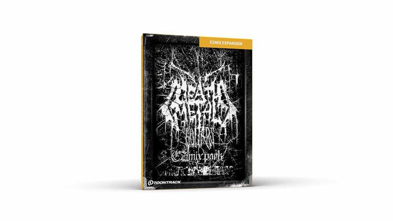 Toontrack Death Metal Guitars EZmix Pack