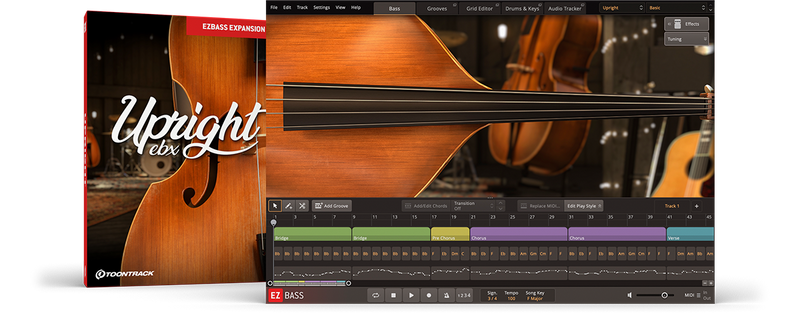 Toontrack Upright EBX Expansion Pack for EZ Bass