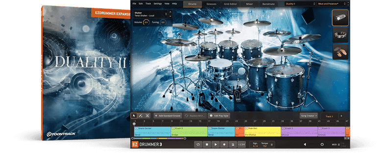 Toontrack Duality II EZX Expansion Pack