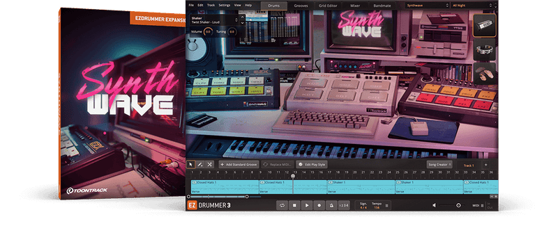 Toontrack Synthwave EZX Expansion Pack