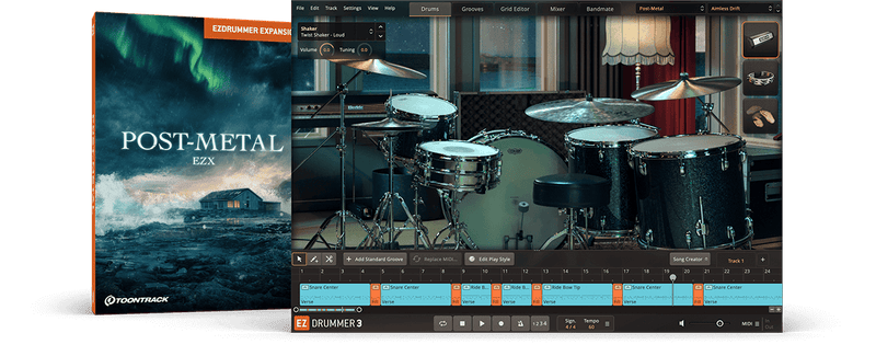 Toontrack Post-Metal EZX Expansion Pack