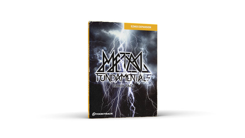 Toontrack Metal Fundamentals EZmix Pack