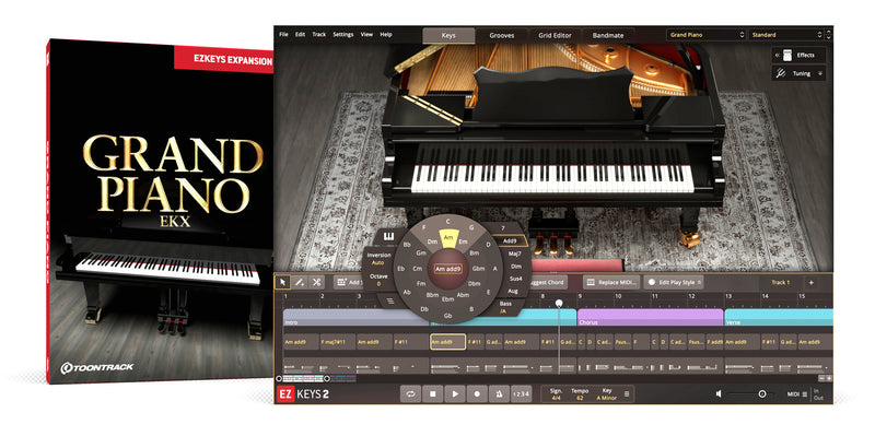 Toontrack EZ Keys Grand Piano EKX Expansion Pack