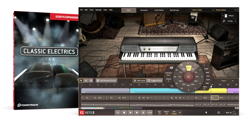Toontrack EZ Keys Classic Electrics EKX Expansion Pack