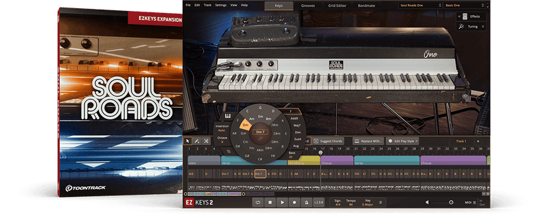 Toontrack EZ Keys Soul Roads EKX Expansion Pack
