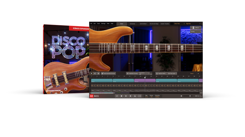 Toontrack Disco Pop EBX Expansion Pack for EZ Bass